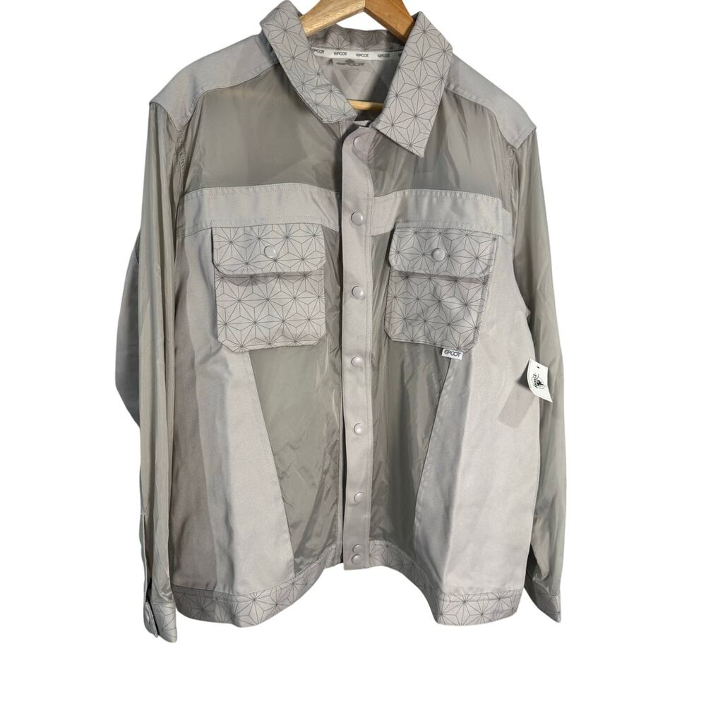 Disney Epcot Spaceship Earth Mesh Jacket